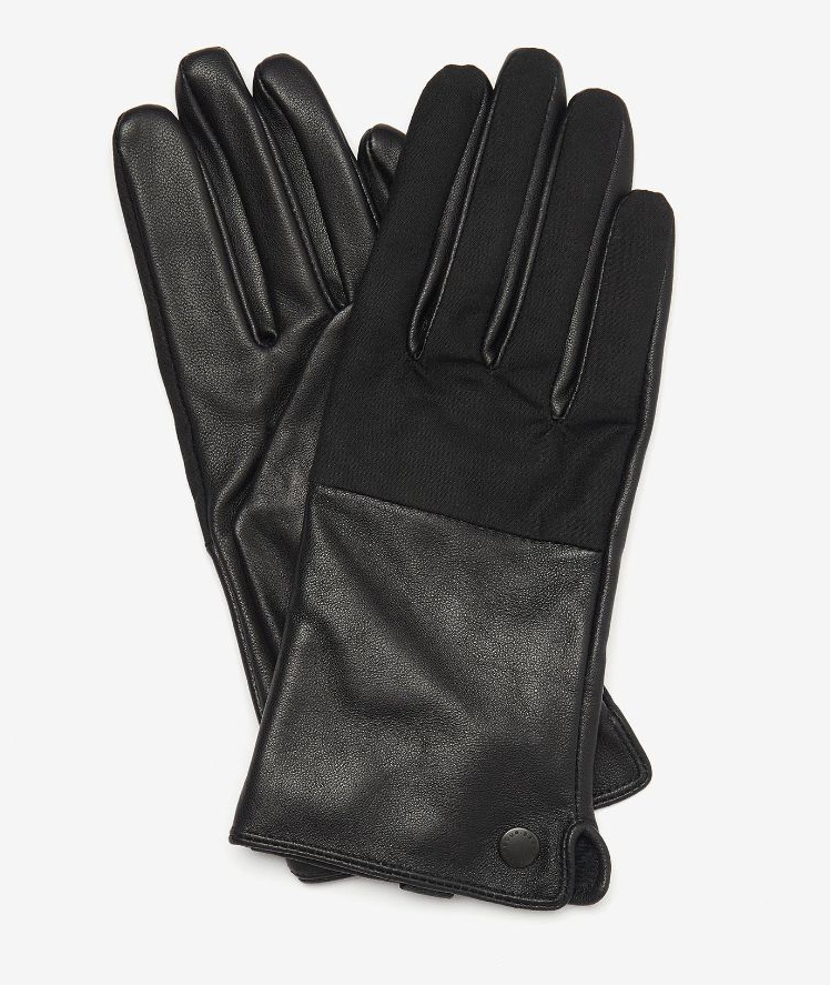BARBOUR CORA WAX LEATHER GLOVES