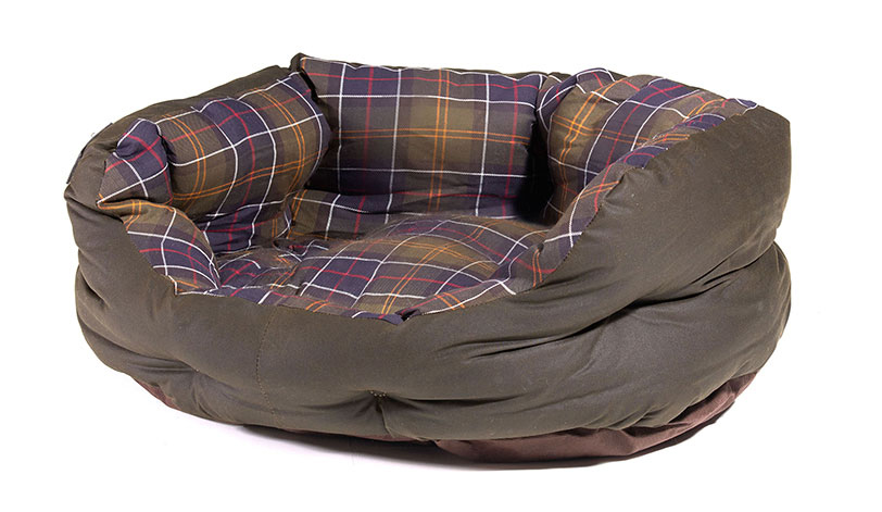 Barbour Wax Cotton Dog Bed 24