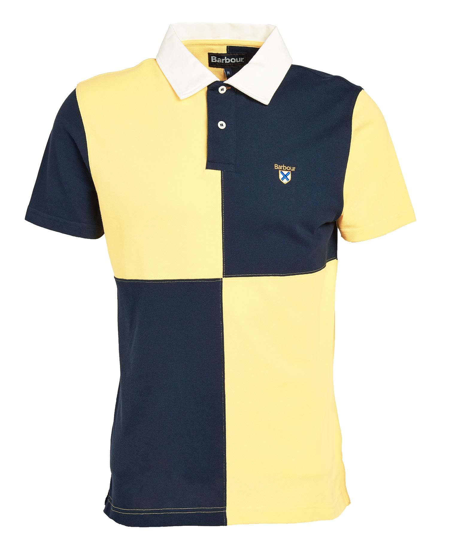 Barbour Clarendon Panelled Polo Shirt