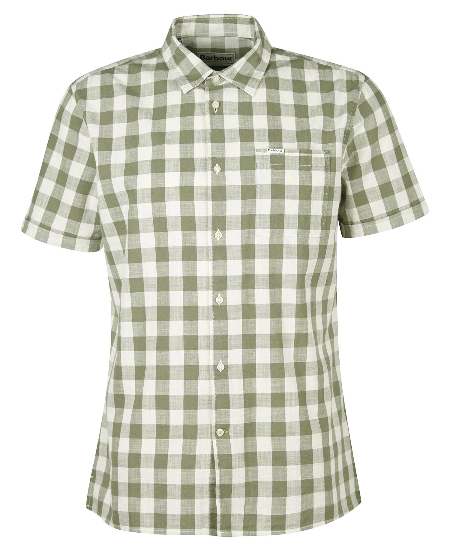 Barbour Hilson Tailored Shirt Olive