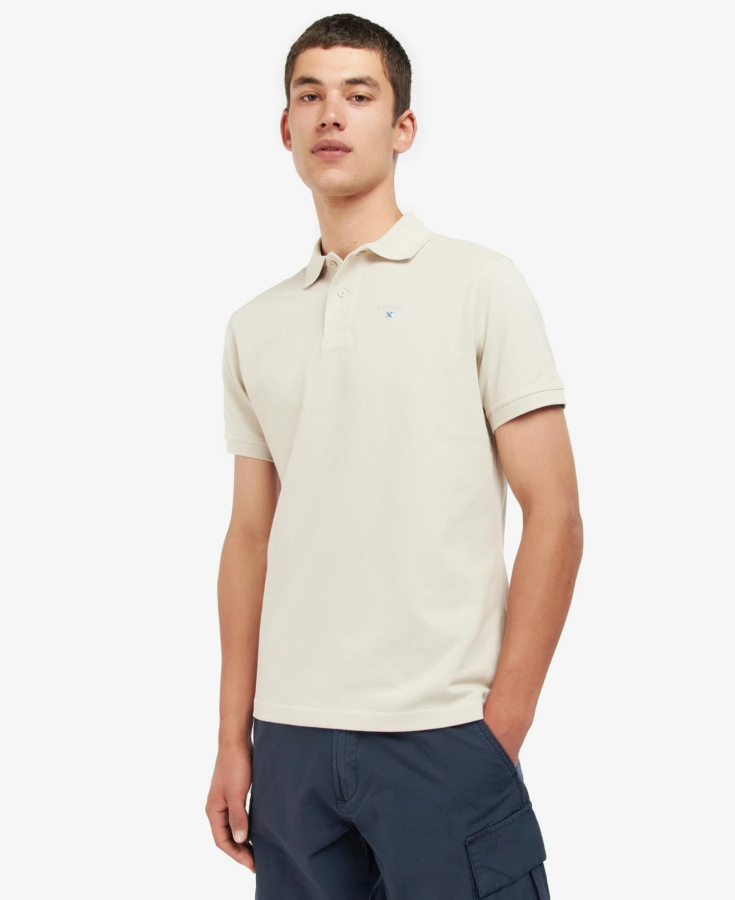 Barbour Sports Polo Shirt Beige